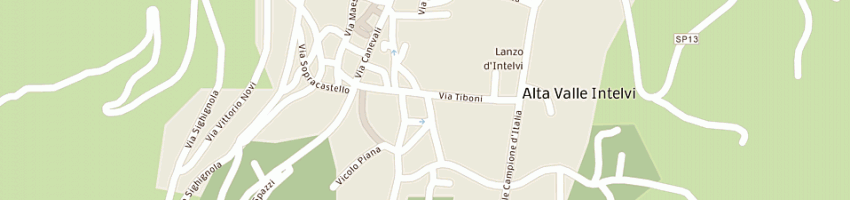 Mappa della impresa associazione vol autoamb a LANZO D INTELVI