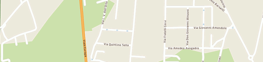 Mappa della impresa pigorini stefano a SARONNO