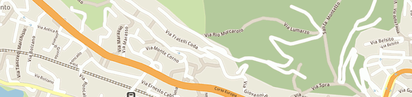 Mappa della impresa pizzeria quartiere azzurro di di maria egizio e c sas a GENOVA