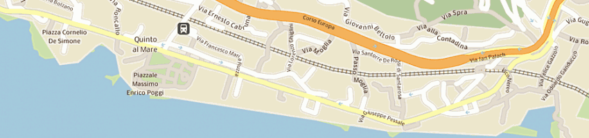 Mappa della impresa adriano antonio a GENOVA