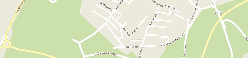 Mappa della impresa corti flavio a VILLA GUARDIA