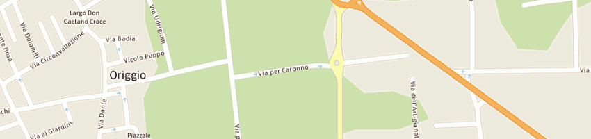 Mappa della impresa tuttoespresso spa a ORIGGIO