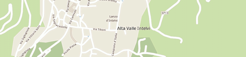 Mappa della impresa franchi costantino a LANZO D INTELVI