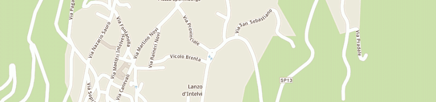 Mappa della impresa casper communication srl a LANZO D INTELVI