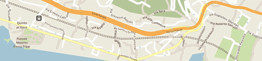 Mappa della impresa eurotool sas a GENOVA