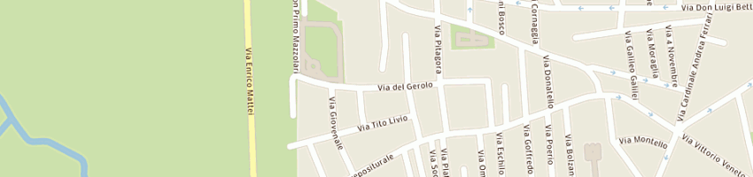 Mappa della impresa oleari virginio a RHO