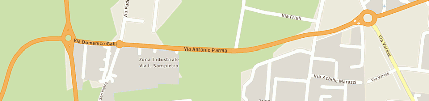 Mappa della impresa mcr snc di martella francesco e martella carmelina a SARONNO