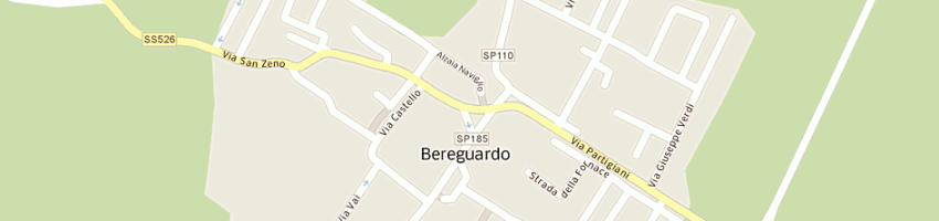 Mappa della impresa immagine coiffeure di cornicia maria tiziana enza a BEREGUARDO