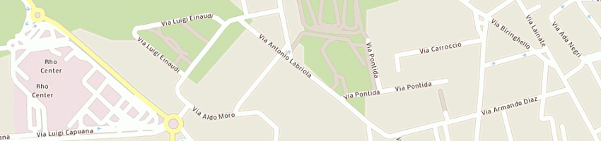 Mappa della impresa l'oasi del panino sas di sgobba vito e c a RHO