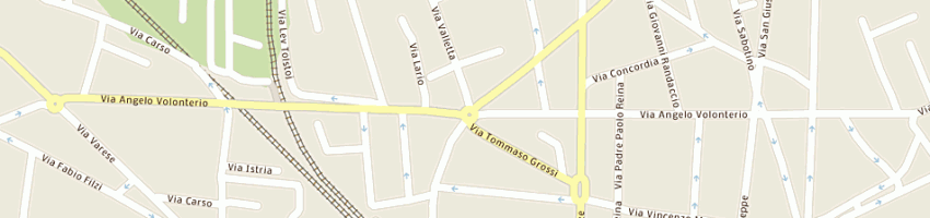 Mappa della impresa migliavacca stefano a SARONNO