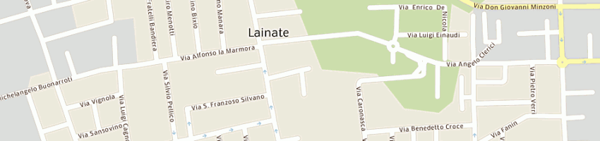 Mappa della impresa parrucchiere per signora di gorla paolina a MILANO