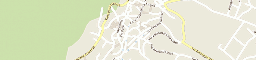 Mappa della impresa sarta paolo a BONO