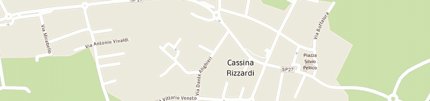 Mappa della impresa innosoft di pagani cinzia a CASSINA RIZZARDI