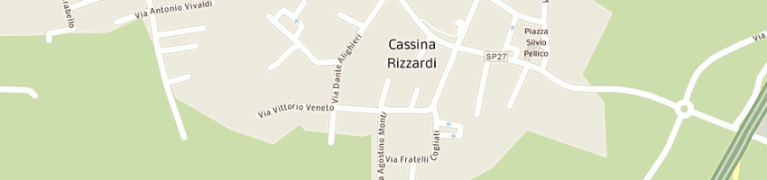 Mappa della impresa de cecchi luigi a CASSINA RIZZARDI