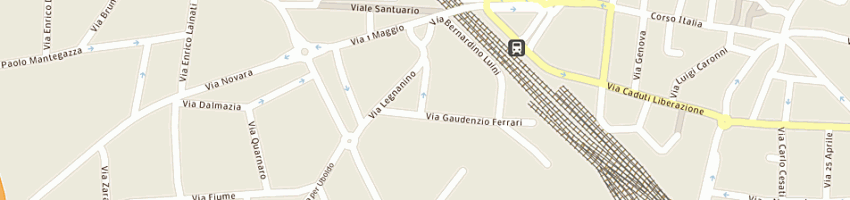 Mappa della impresa patrizi elena a SARONNO