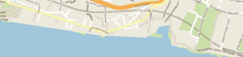 Mappa della impresa scuola guida nervi di francesco bertucci a GENOVA