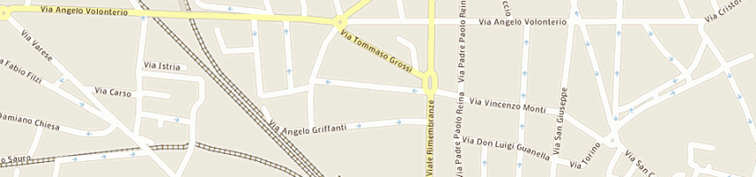 Mappa della impresa emmeffe impianti di franchi matteo a SARONNO