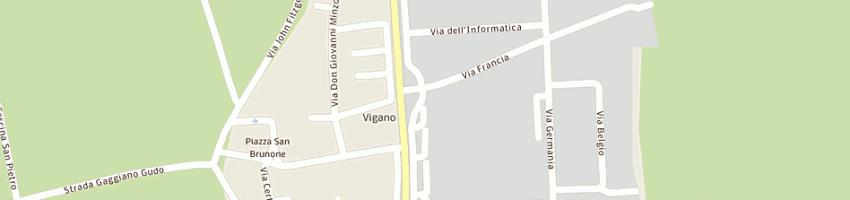 Mappa della impresa cil cromatura e rettifica srl a GAGGIANO