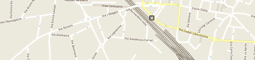 Mappa della impresa vis srl a SARONNO