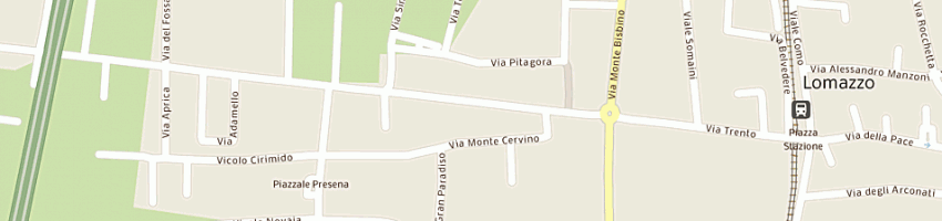 Mappa della impresa figini ombretta a LOMAZZO