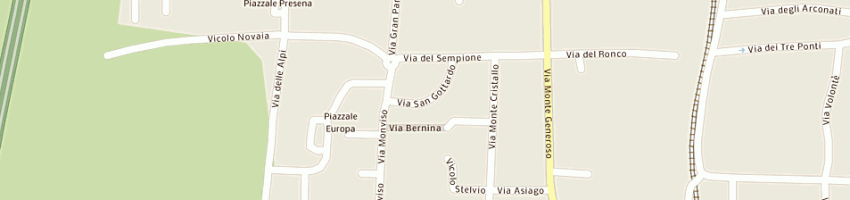 Mappa della impresa capo nord di leoni fabio pietro a LOMAZZO