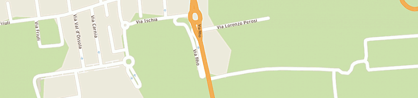 Mappa della impresa auto pneus due srl a LAINATE