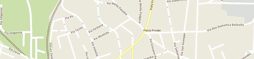Mappa della impresa meditel (srl) a SARONNO