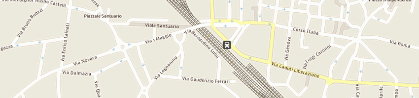 Mappa della impresa ferrari franco a SARONNO