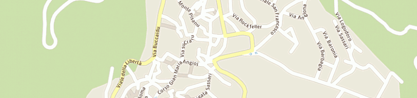 Mappa della impresa bancala' gianluca a BONO