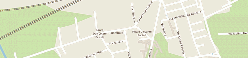Mappa della impresa salumeria molteni natale a RHO