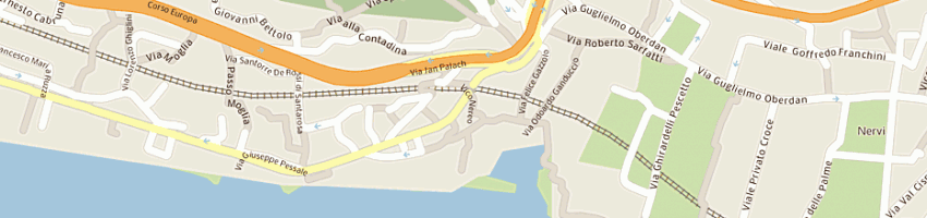 Mappa della impresa assicurazione generali a GENOVA