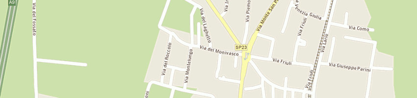 Mappa della impresa galli giancarlo e c (srl) a LOMAZZO