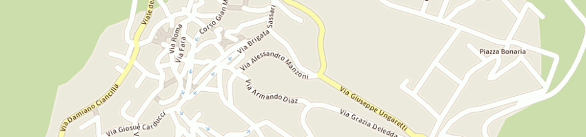 Mappa della impresa culeddu andreana e figli di culeddu andreana e c snc a BONO