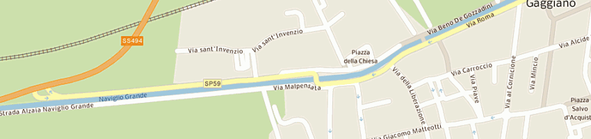 Mappa della impresa cecco motorsport factory di giuspino francesco a GAGGIANO