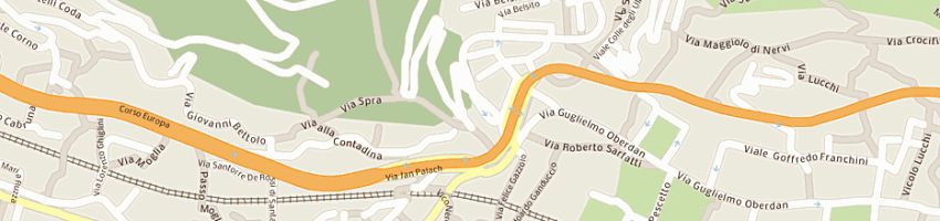Mappa della impresa giachin dr luca a GENOVA