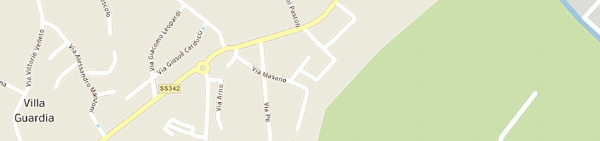 Mappa della impresa rini impianti srl a VILLA GUARDIA