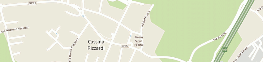 Mappa della impresa monti flli a CASSINA RIZZARDI