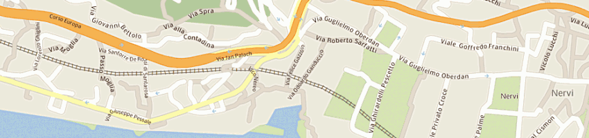 Mappa della impresa associaz culturale roland music school a GENOVA