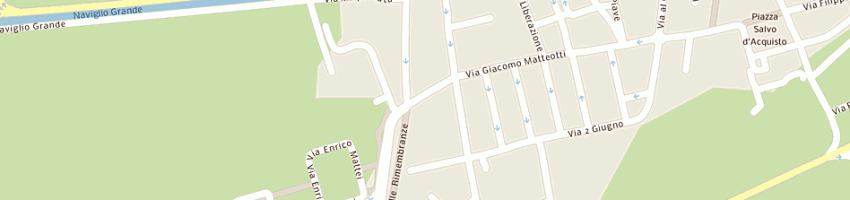 Mappa della impresa market naviglio di bracca stefano a GAGGIANO