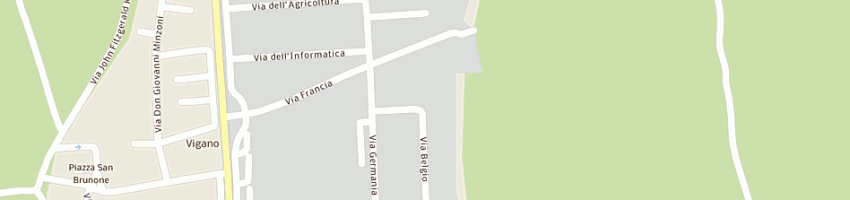 Mappa della impresa leone metalli srl a GAGGIANO
