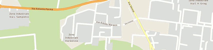 Mappa della impresa lct di ceriani giovanni a SARONNO