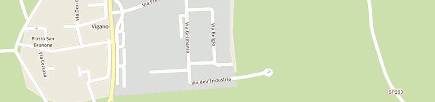 Mappa della impresa bmc srl a GAGGIANO