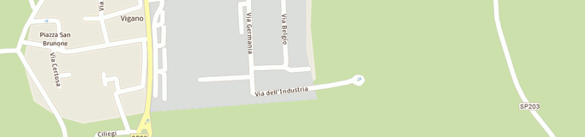 Mappa della impresa techpro srl a GAGGIANO