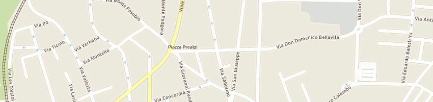 Mappa della impresa coop euro srl a SARONNO