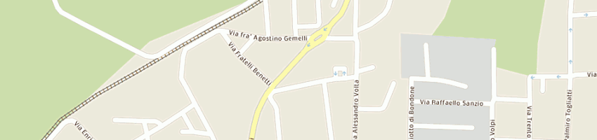 Mappa della impresa sire (snc) a SARONNO