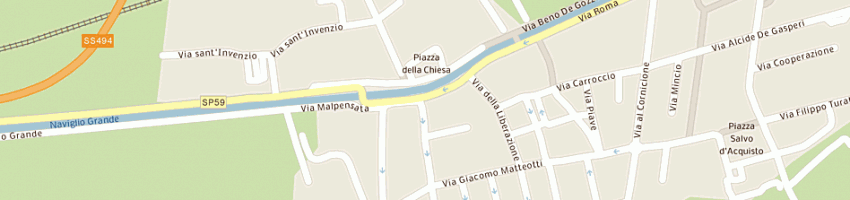 Mappa della impresa i fiori di luciano e patrizia a GAGGIANO