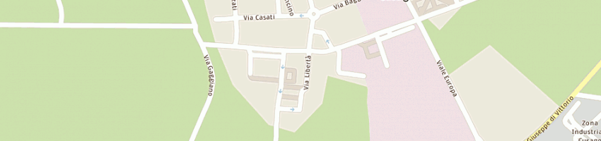 Mappa della impresa poste italiane spa a CUSAGO