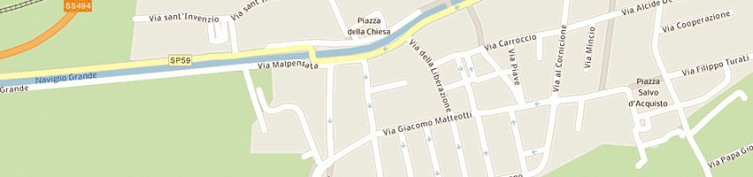 Mappa della impresa nidasio luigi a GAGGIANO