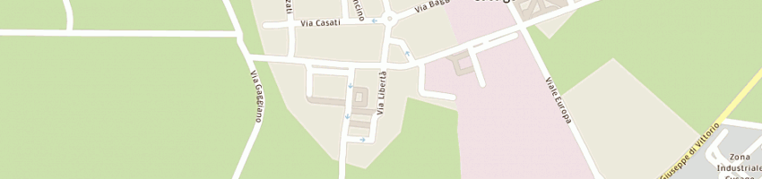Mappa della impresa balossi dino a CUSAGO