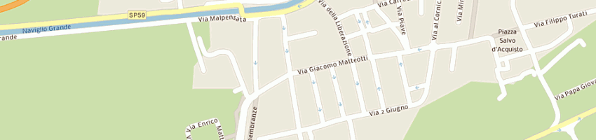 Mappa della impresa dacci un taglio di sanfilippo graziella a GAGGIANO